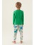 Revive Yeşil Erkek Çocuk Pijama Takımı 5