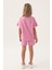 Tennis Club Pembe Kız Çocuk Şort Takım 5