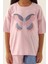 Colour Butterfly Toz Pembe Kız Çocuk Şort Takım 4