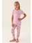 Jungle Mor Kız Çocuk Pijama Takımı 1