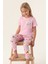 Jungle Mor Kız Çocuk Pijama Takımı 3