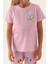 Jungle Mor Kız Çocuk Pijama Takımı 4