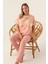 Pink Somon Kadın Kısa Kol Pijama Takımı 3