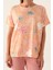 Pink Somon Kadın Kısa Kol Pijama Takımı 4