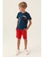 Lisanslı Clothing Lacivert Erkek Çocuk Bermuda Takım 1