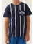 Lisanslı Since Koyu Indigo Erkek Çocuk Bermuda Takım 4