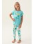 Today Turkuaz Kız Çocuk Pijama Takımı 1
