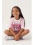 Lisanslı Batik Mor Kız Çocuk Bermuda Takım 3