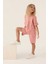 Lisanslı Simple Pembe Kız Çocuk Bermuda Takım 3