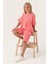 Lisanslı Simple Neon Pembe Kız Çocuk Bermuda Takım 3