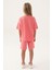 Lisanslı Simple Neon Pembe Kız Çocuk Bermuda Takım 5