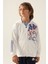 With Pocket Krem Erkek Çocuk Sweatshirt 1
