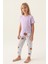 Brunch Lila Kız Çocuk Pijama Takımı 1