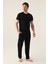 The Siyah Erkek Pijama Takımı 1