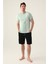 Believe Yeşil Erkek Bermuda Takım 1