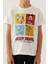 Friends Krem Erkek Çocuk Pijama Takımı 4