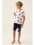Boat Krem Erkek Çocuk Bermuda Takım 2