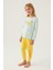 Endless Sarı Kız Çocuk Pijama Takımı 2