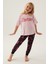 Cool Toz Pembe Kız Çocuk Pijama Takımı 2