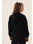 Zippered Siyah Erkek Çocuk Sweatshirt 4
