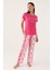 Than Açık Fuşya Kadın Kısa Kol Pijama Takımı 1