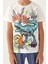 Wild Life Krem Erkek Çocuk Bermuda Takım 4