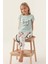 Sweet Yeşil Kız Çocuk Pijama Takımı 3