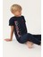 Lisanslı Graphic Lacivert Erkek Çocuk Pijama Takımı 2
