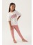 Lisanslı Daisy Krem Kız Çocuk Pijama Takımı 1