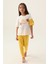 Lisanslı Rose Krem Kız Çocuk Pijama Takımı 1