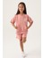 Lisanslı Orchid Pembe Kız Çocuk Şort Takım 3