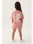 Lisanslı Orchid Pembe Kız Çocuk Şort Takım 5