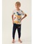 Dinosaur Krem Erkek Çocuk Pijama Takımı 1