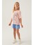 Elsa Somon Kız Çocuk Şort Takım 2