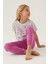 Star Kar Melanj Kız Çocuk Pijama Takımı 3