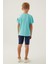 Gotham Turkuaz Erkek Çocuk Bermuda Takım 5