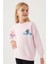 Shape Toz Pembe Kız Çocuk Sweatshirt 1