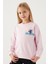 Shape Toz Pembe Kız Çocuk Sweatshirt 2