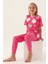 Pink Açık Fuşya Kız Çocuk Pijama Takımı 3