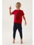 Lisanslı Hat Kırmızı Erkek Çocuk Pijama Takımı 3
