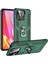 Xiaomi Poco C40 Kılıf Sofya Yüzüklü Silikon Kapak - Yeşil 300099 1