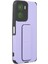 Vivo Y16 Kılıf Mega Standlı Silikon - Lila 300099 2
