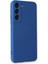 Samsung Galaxy S23 Kılıf Nano Içi Kadife Silikon - Mavi 300099 2