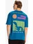 Kappa Sport Floyd Erkek Mavi T-Shirt 321W7TW-798 2