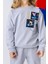 Erkek Çocuk Uzay Baskılı Basic Sweatshirt 2