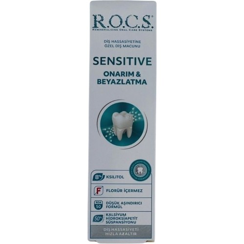 Rocs Sensitive Repair Onarım ve Beyazlatıcı Diş Macunu Fiyatı