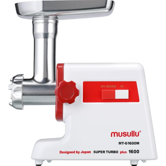 Musullu 1600W MT-G1600M Süper Turbo Et Kıyma Makinesi