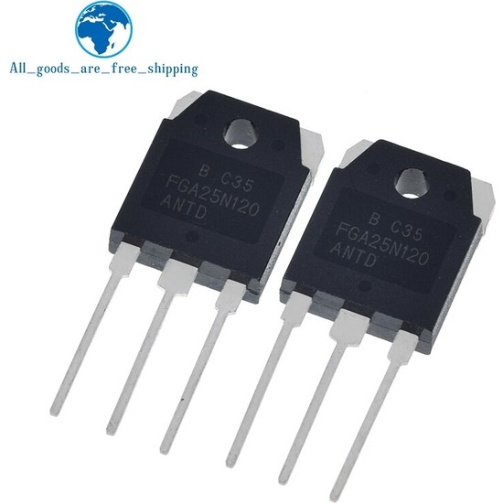 5pcs FGA25N120 TO-247 FGA25N120ANTD High Speed Switching #A6
