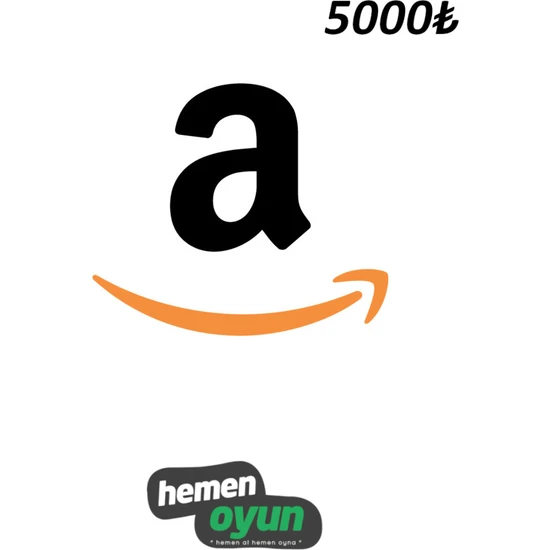 HemenOyun Amazon 5000 TL Hediye Kartı