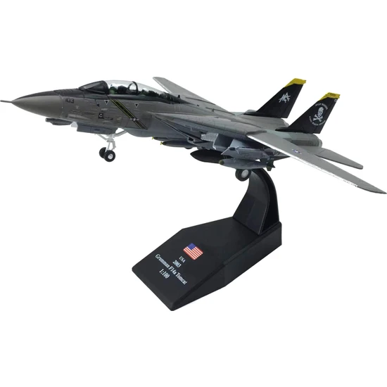 F-14 Tomcat Fighter Simülasyon Alaşım Uçak Modeli (Yurt Dışından)